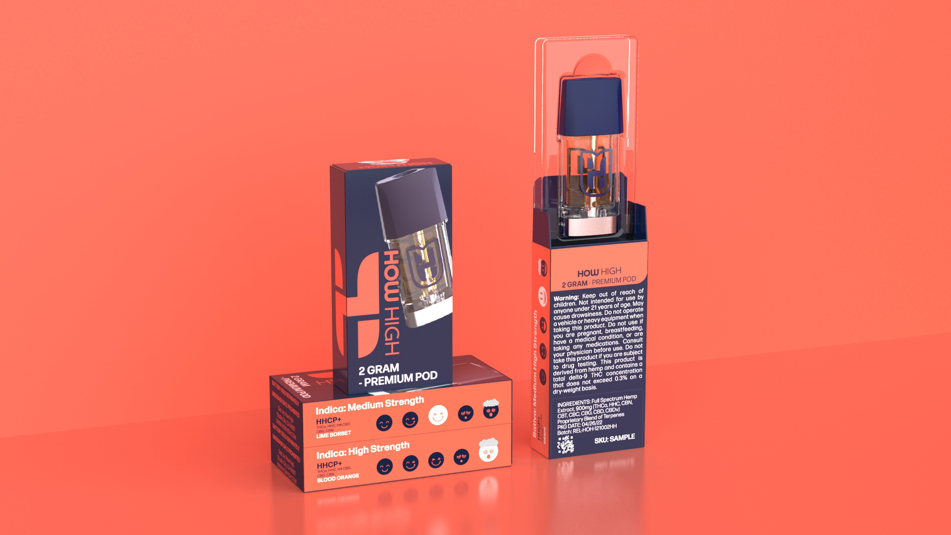 HOW HIGH PREMIUM VAPE COLLECTION Pulse Design Group Product Design HOW HIGH PREMIUM VAPE COLLECTION Pulse Design Group Product Design